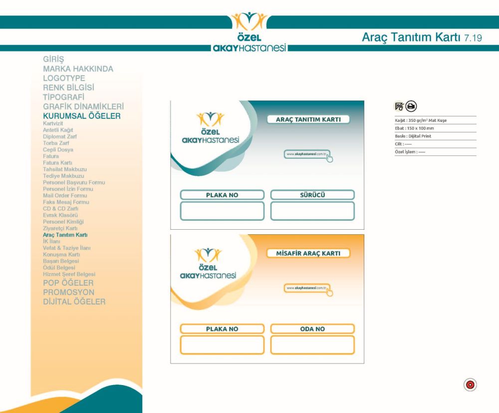 Katalog Tasarım Ankara Akay Hastanesi