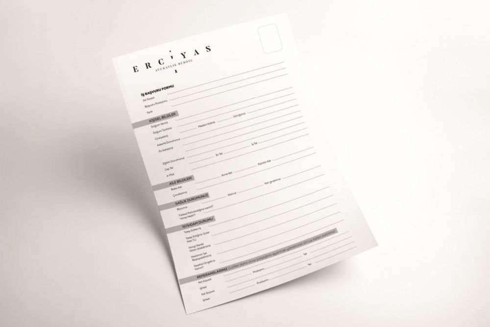 Katalog Tasarım Ankara Erciyas Hukuk