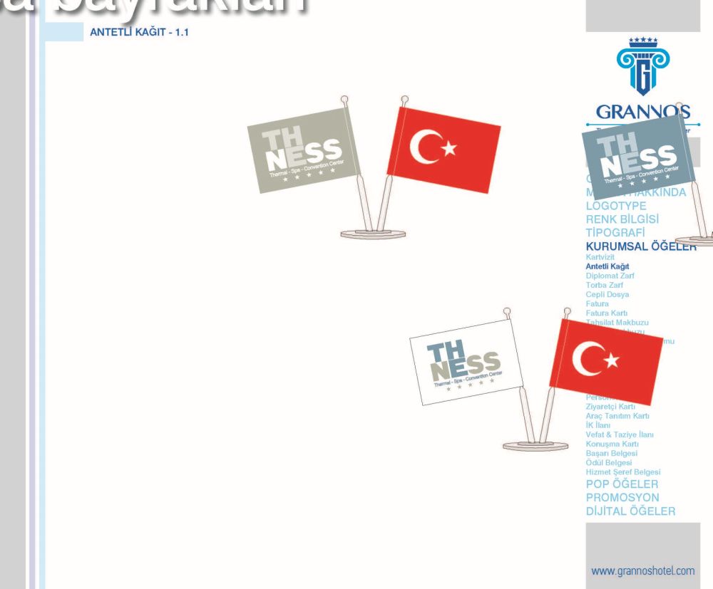 Katalog Tasarım Ankara Grannos Hotel