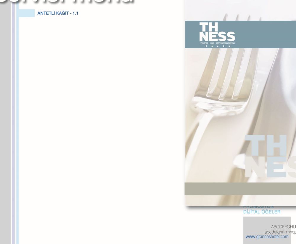Katalog Tasarım Ankara Grannos Hotel