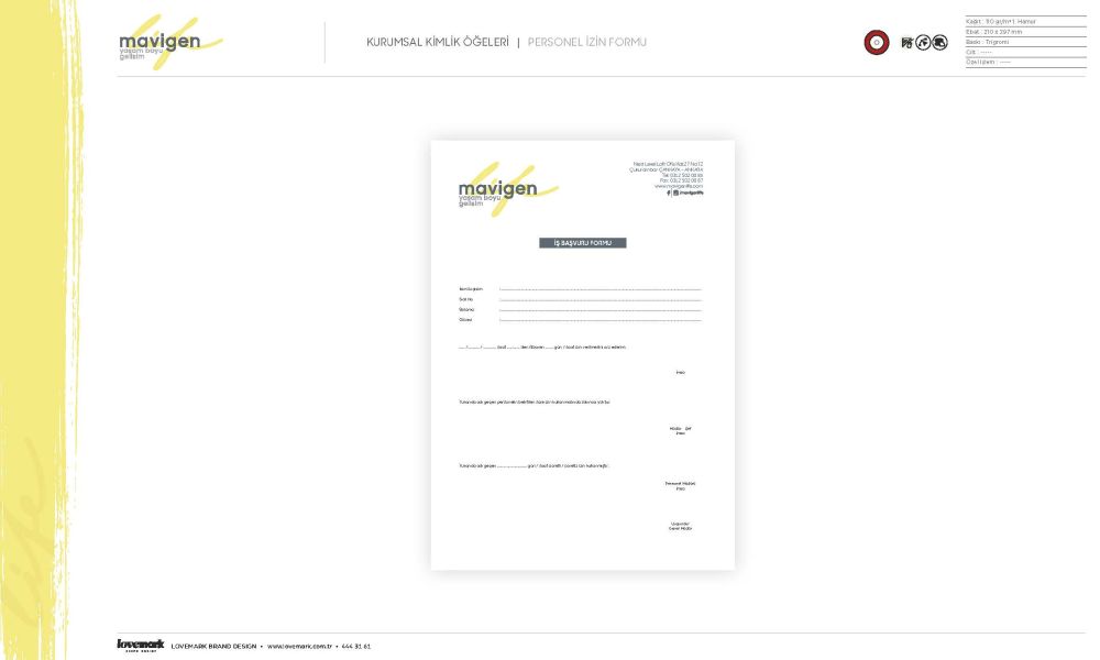Katalog Tasarım Ankara Mavigen Life